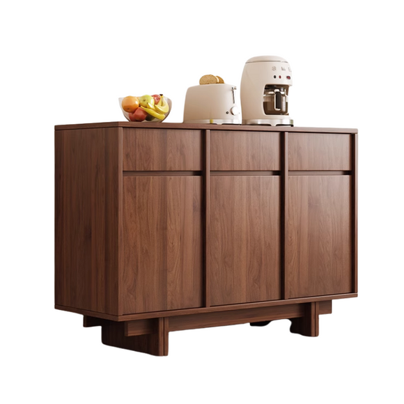 NNETB Side Cabinet Retro Storage for Living Room
