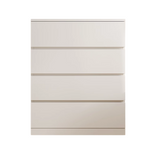 NNETB 4-Drawer Solid Wood Storage Cabinet