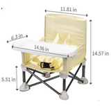 NNEOBA Portable Baby Booster Seat for Dining & Travel