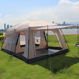 NNETB Outdoor Tent 6-12 Person Two-Bedroom Camping