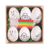 NNEOBA DIY Easter Egg Painting Kit with Paint Pens