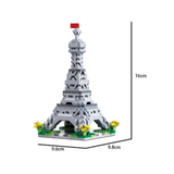 NNEOBA Micro Brick City Tower Puzzle for Kids and Adults