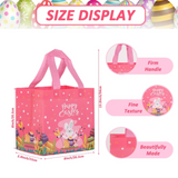 NNEOBA 12PCS Easter Bunny Gift Bags with Handles