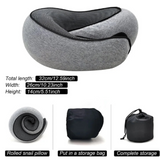 NNEOBA U-Shaped Memory Foam Travel Neck Pillow