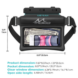 NNEOBA Waterproof Floating Phone Pouch Dry Bag for Water Sports