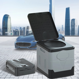 NNEOBA Portable Folding Car Toilet for Travel and Camping