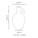 NNEOBA Rustic Elegance: Retro French Ceramic Vase for Stylish Home Decor