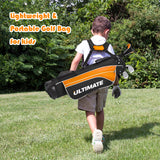 NNECW Junior Complete Golf Club Set with Lightweight Design for Kids-Yellow