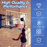 NNECW 46 cm Basketball Goal Hoop for Indoor and Outdoor