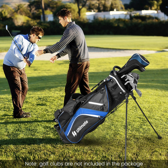 NNECW Golf Stand Bag with 14 Way Top Dividers & 6 Pockets & Cooler Bag