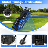 NNECW Golf Stand Bag with 14 Way Top Dividers & 6 Pockets & Cooler Bag