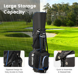 NNECW Golf Stand Bag with 14 Way Top Dividers & 6 Pockets & Cooler Bag