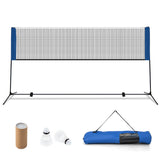 NNECW Adjustable Badminton Net Set for Backyard-420 cm