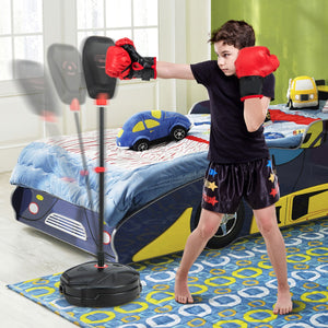 NNECW Punching Bag Boxing set with Punching Speed Ball for 5+ Years Old Boys & Girls