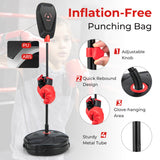 NNECW Punching Bag Boxing set with Punching Speed Ball for 5+ Years Old Boys & Girls