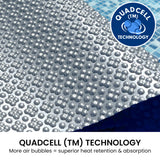 NNEDPE QuadCell Swimming Pool Cover 500 Micron 12m x 6.4m