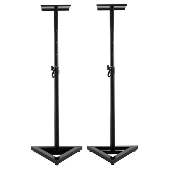 NNEDPE Adjustable Floor Speaker Stand Surround Sound - Black