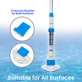 NNEDPE 127 Portable Rechargeable Spa and Pool Vacuum Cleaner