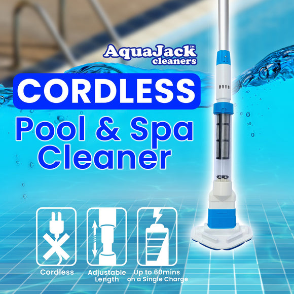 NNEDPE 127 Portable Rechargeable Spa and Pool Vacuum Cleaner