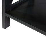 NNEDPE Daphne 5-Tier Cross Panel Bookshelf