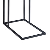 NNEDPE C-Shaped Drawer Side Table