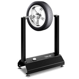 NNECW Motorcycle Bike Wheel Balancer with Adjustable Centering Cones