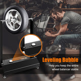 NNECW Motorcycle Bike Wheel Balancer with Adjustable Centering Cones