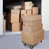 NNECW 2/4 Pieces Movable Base Furniture Dolly Loaded 450kg 76 x 45.5cm-4 pieces