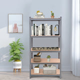 NNECW 5-Tier Storage Shelves with Freestanding Shelving Unit for Garage-Grey