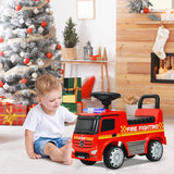 NNECW Licensed Mercedes Benz Kids Ride On Car with Storage for Toddlers