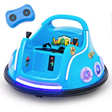 NNECW 12V Electric Ride On Car with Remote Control for Kids-Navy