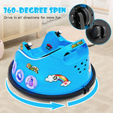 NNECW 12V Electric Ride On Car with Remote Control for Kids-Navy
