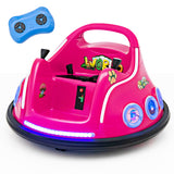 NNECW 12V Electric Ride On Car with Remote Control for Kids-Pink