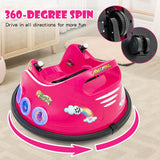 NNECW 12V Electric Ride On Car with Remote Control for Kids-Pink