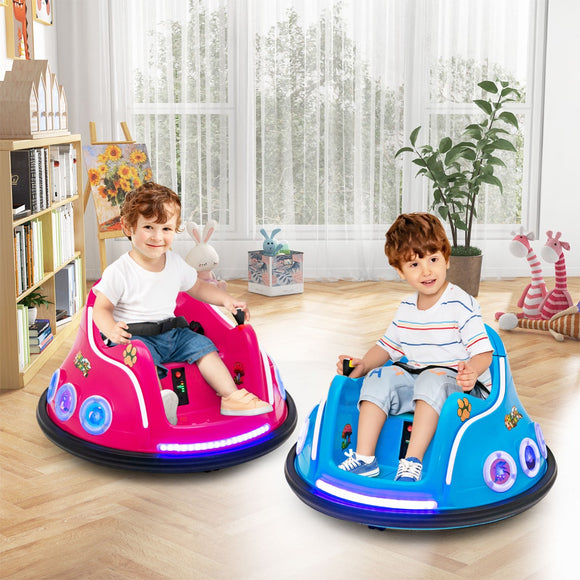 NNECW 12V Electric Ride On Car with Remote Control for Kids-Pink