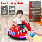 NNECW 12V Electric Ride On Car with Remote Control for Kids-Red
