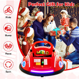 NNECW 12V Electric Ride On Car with Remote Control for Kids-Red