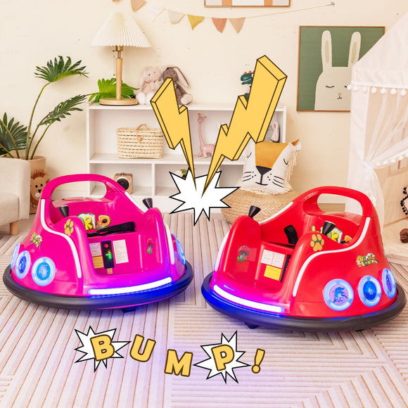 NNECW 12V Electric Ride On Car with Remote Control for Kids-Red