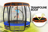NNEDPE Trampoline 8 ft Round Outdoor - Blue