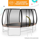 NNEDPE Replacement Trampoline Net for 8ft x 14ft Oval Trampoline