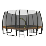 NNEDPE Twister 14ft Springless Trampoline