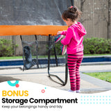 NNEDPE Twister 14ft Springless Trampoline