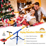 NNECW Kids Spinning Seesaw with Stopper Legs for Backyard and Playground