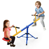 NNECW Kids Spinning Seesaw with Stopper Legs for Backyard and Playground
