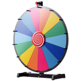NNECW 24” Table Prize Wheel with 14 Slots & Dry Erase Markers & Eraser