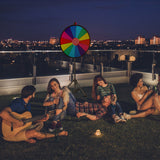 NNECW Spinning Prize Wheel with 14 slots for Gaming/Party