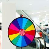 NNECW Spinning Prize Wheel with 14 slots for Gaming/Party