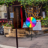 NNECW Spinning Prize Wheel with 14 slots for Gaming/Party