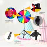 NNECW Spinning Prize Wheel with 14 slots for Gaming/Party
