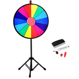 NNECW Spinning Prize Wheel with 14 slots for Gaming/Party